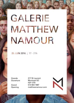 Grand Ouverture Galerie Matthew Namour